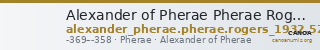 Alexander of Pherae Pherae Rogers 1932 526 — CANOA