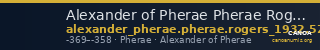 Alexander of Pherae Pherae Rogers 1932 526 — CANOA