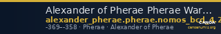 Alexander of Pherae Pherae Wartenberg 1994 17 — CANOA