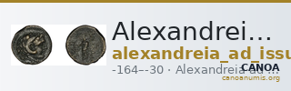 Alexandreia ad Issum Levante 1971 11-32 — CANOA