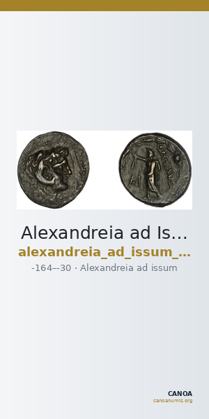 Alexandreia ad Issum Levante 1971 41-51 — CANOA