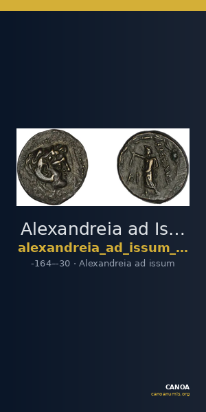 Alexandreia ad Issum Levante 1971 41-51 — CANOA