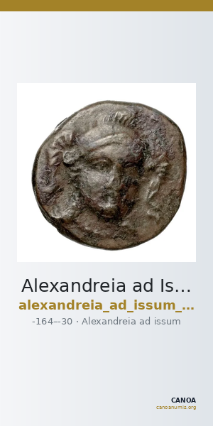 Alexandreia ad Issum Levante 1971 52-56 — CANOA
