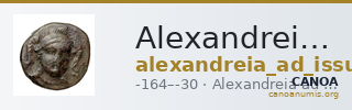 Alexandreia ad Issum Levante 1971 52-56 — CANOA