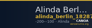 Alinda Berlin 18287904 — CANOA