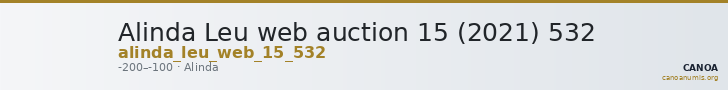 Alinda Leu web auction 15 (2021) 532 — CANOA