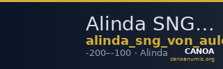 Alinda SNG von Aulock 2402 — CANOA
