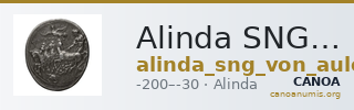 Alinda SNG von Aulock 2403 — CANOA