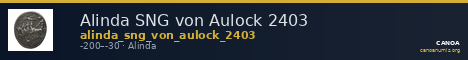 Alinda SNG von Aulock 2403 — CANOA