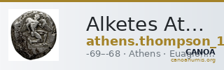 Alketes Athens Thompson 1961 1234-1235 — CANOA