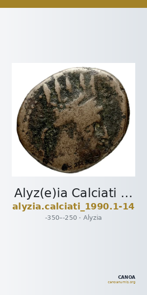 Alyz(e)ia Calciati 1990 1-14 — CANOA