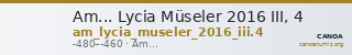 Am... Lycia Müseler 2016 III, 4 — CANOA