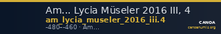 Am... Lycia Müseler 2016 III, 4 — CANOA