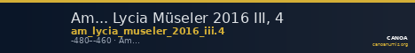 Am... Lycia Müseler 2016 III, 4 — CANOA