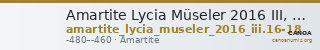 Amartite Lycia Müseler 2016 III, 16-18 — CANOA