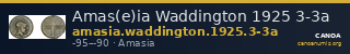 Amas(e)ia Waddington 1925 3-3a — CANOA