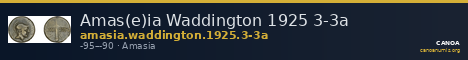 Amas(e)ia Waddington 1925 3-3a — CANOA