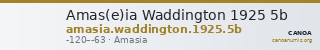 Amas(e)ia Waddington 1925 5b — CANOA