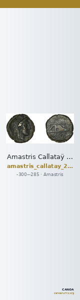 Amastris Callataÿ 2004 Bronze 1-2 — CANOA