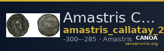 Amastris Callataÿ 2004 Bronze 1-2 — CANOA