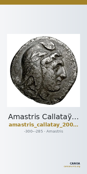Amastris Callataÿ 2004 Group 1B — CANOA