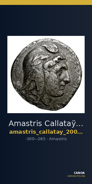 Amastris Callataÿ 2004 Group 1B — CANOA