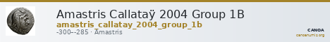 Amastris Callataÿ 2004 Group 1B — CANOA