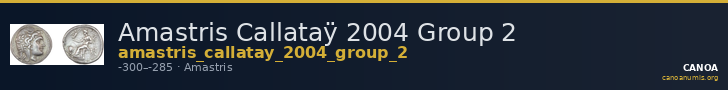 Amastris Callataÿ 2004 Group 2 — CANOA