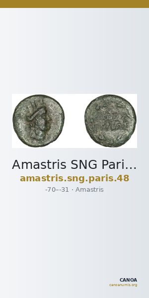 Amastris SNG Paris 48 — CANOA