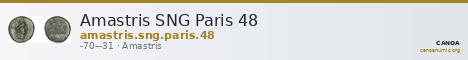 Amastris SNG Paris 48 — CANOA
