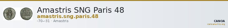 Amastris SNG Paris 48 — CANOA