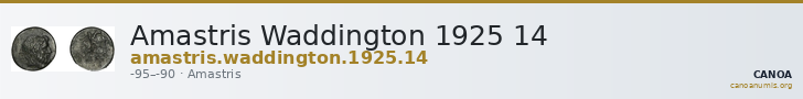 Amastris Waddington 1925 14 — CANOA