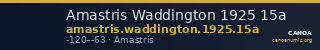 Amastris Waddington 1925 15a — CANOA
