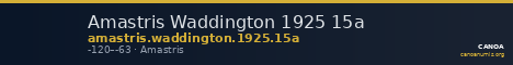 Amastris Waddington 1925 15a — CANOA