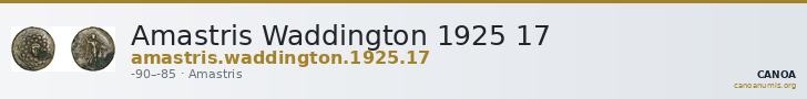 Amastris Waddington 1925 17 — CANOA