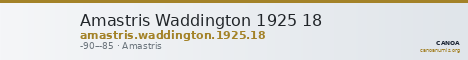 Amastris Waddington 1925 18 — CANOA