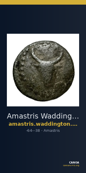 Amastris Waddington 1925 19; 21 — CANOA