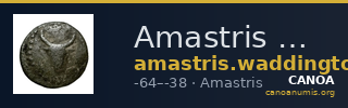 Amastris Waddington 1925 19; 21 — CANOA