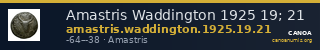 Amastris Waddington 1925 19; 21 — CANOA