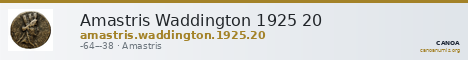 Amastris Waddington 1925 20 — CANOA