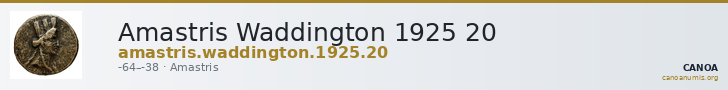 Amastris Waddington 1925 20 — CANOA