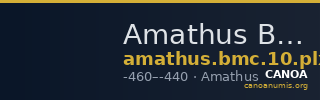 Amathus BMC Amathus 10 pl xviii — CANOA