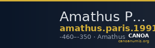 Amathus Paris 1991.797 — CANOA