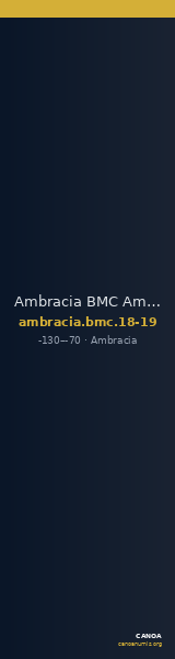 Ambracia BMC Ambracia 18-19 — CANOA