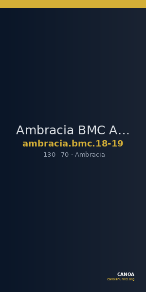 Ambracia BMC Ambracia 18-19 — CANOA
