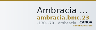 Ambracia BMC Ambracia 23 — CANOA