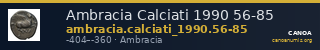 Ambracia Calciati 1990 56-85 — CANOA