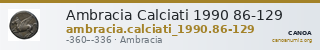Ambracia Calciati 1990 86-129 — CANOA