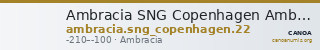 Ambracia SNG Copenhagen Ambracia 22 — CANOA