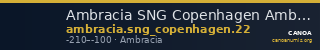 Ambracia SNG Copenhagen Ambracia 22 — CANOA